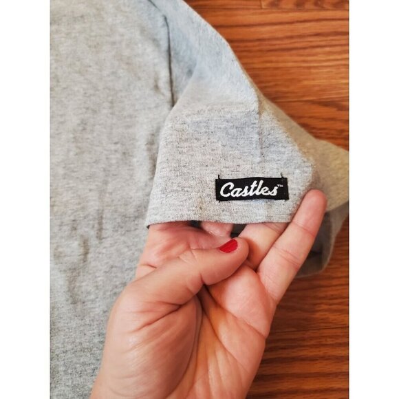 Crooks and Castles Tshirt Men's Size XL Short Sleeve Gray Yellow Streetwear NWOT - Picture 6 of 8